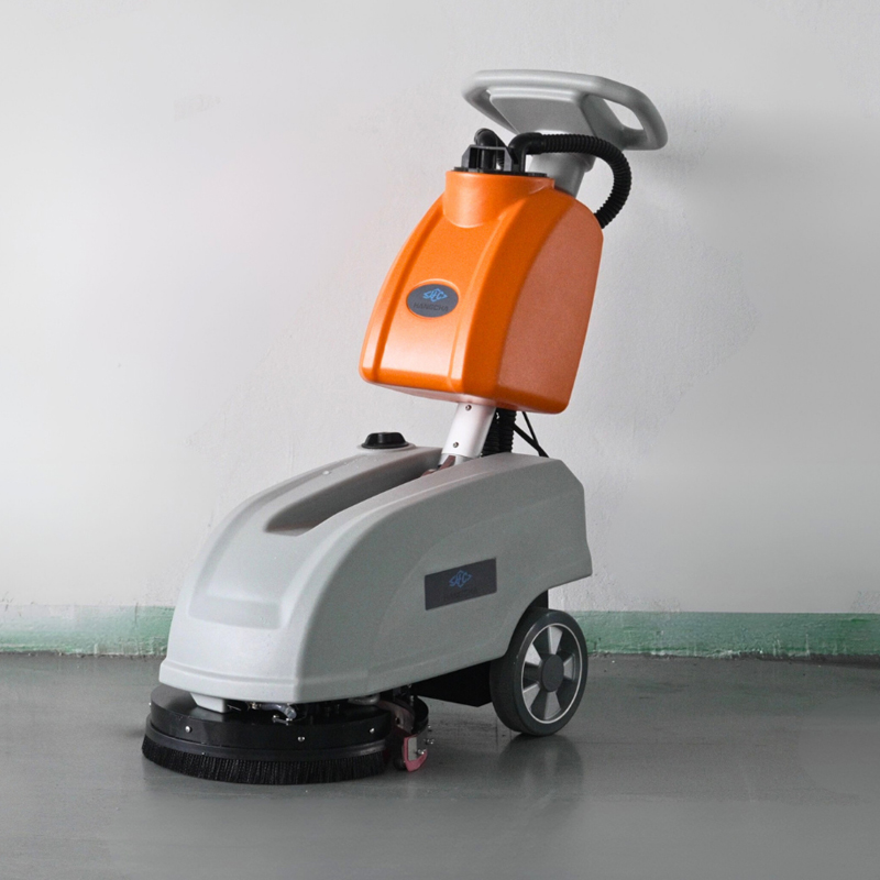 HANGCHA Small Electric Auto Floor Scrubber Mop Ceramic Tile Epoxy Floor Cleaning Machine for Restaurant