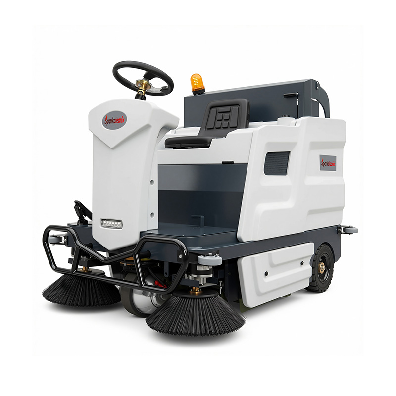 New Design Auto Garbage Dumping Road Street Sweeper for Outdoor Use