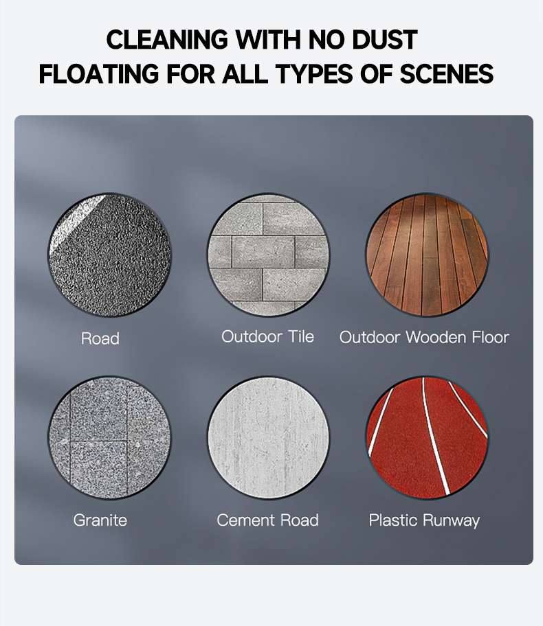 Manual floor sweeper 