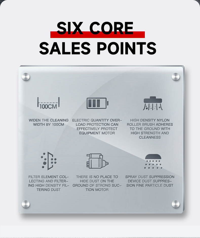 hand push walk behind floor sweeper