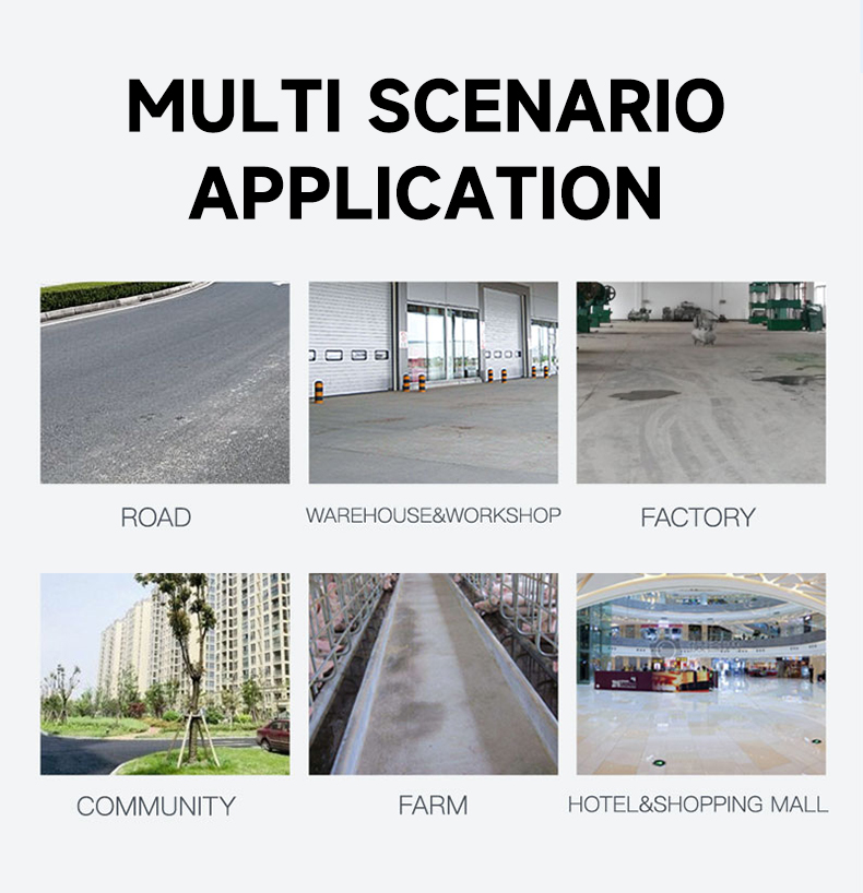 automatic Industrial Ride on Electric Street Road Floor Sweeper Machine