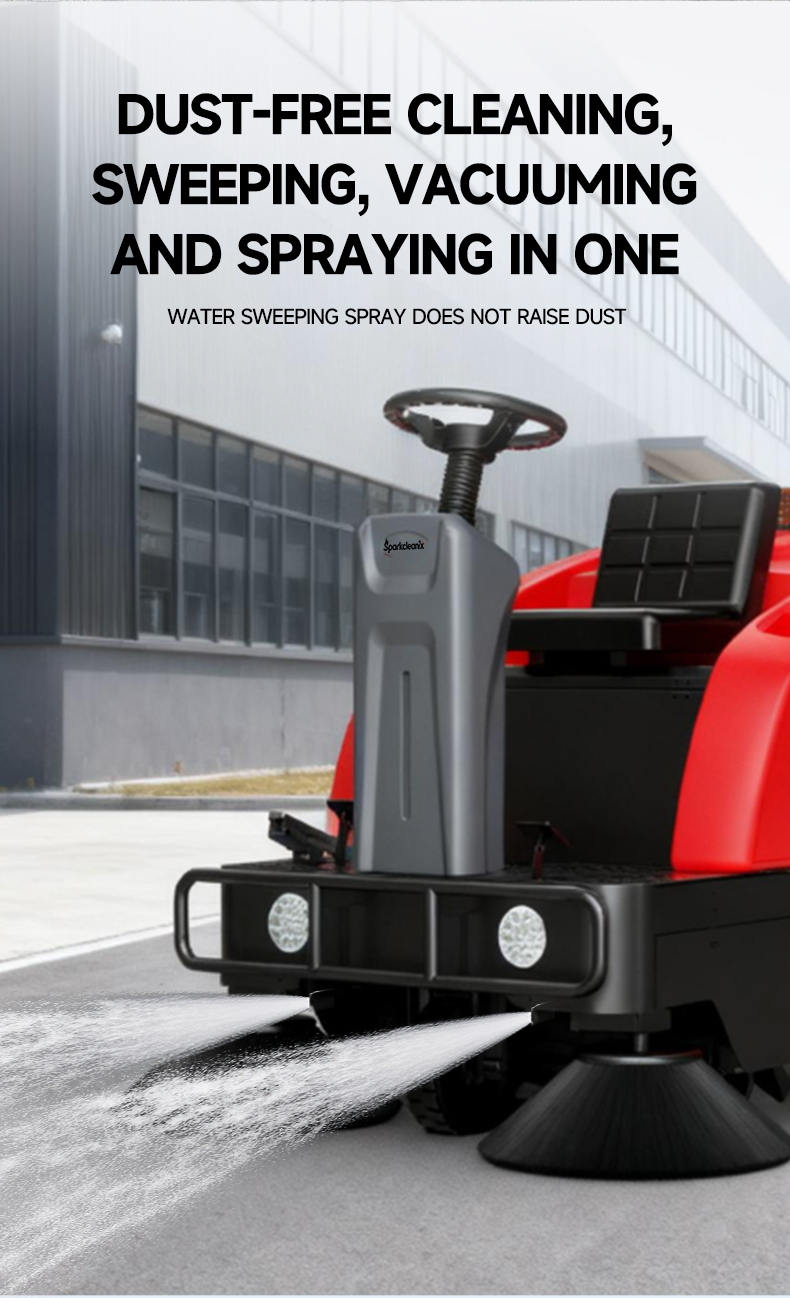 Industrial Commercial Ride On Floor Sweeper
