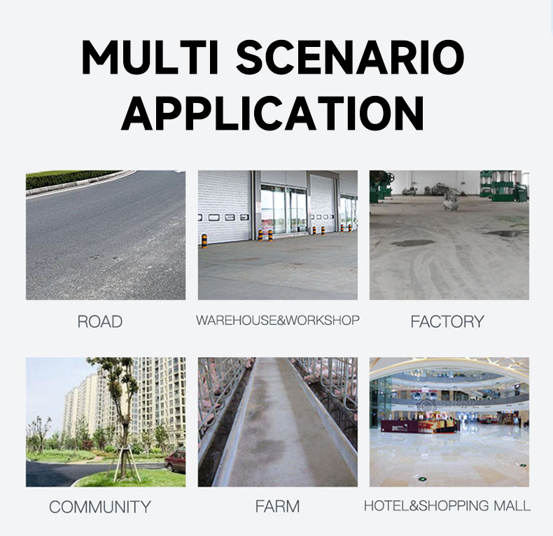 electric ride on floor sweeper