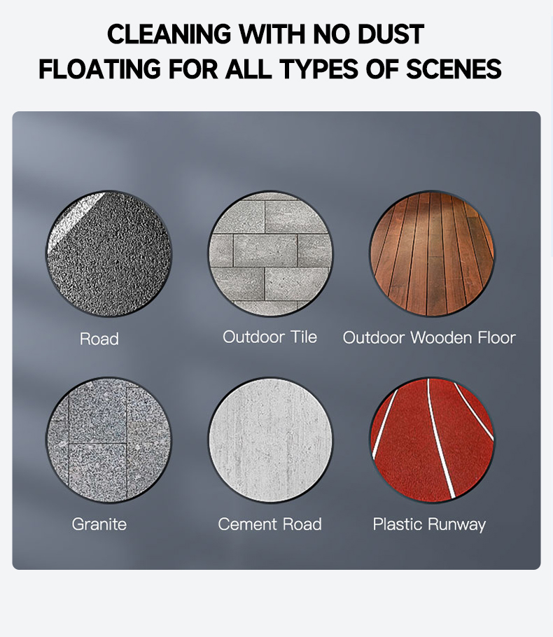 Ride on electric floor sweeper 