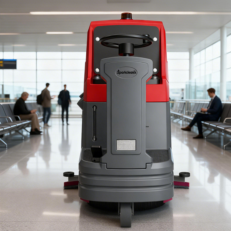 floor scrubber for airport, warehouse, office use 
