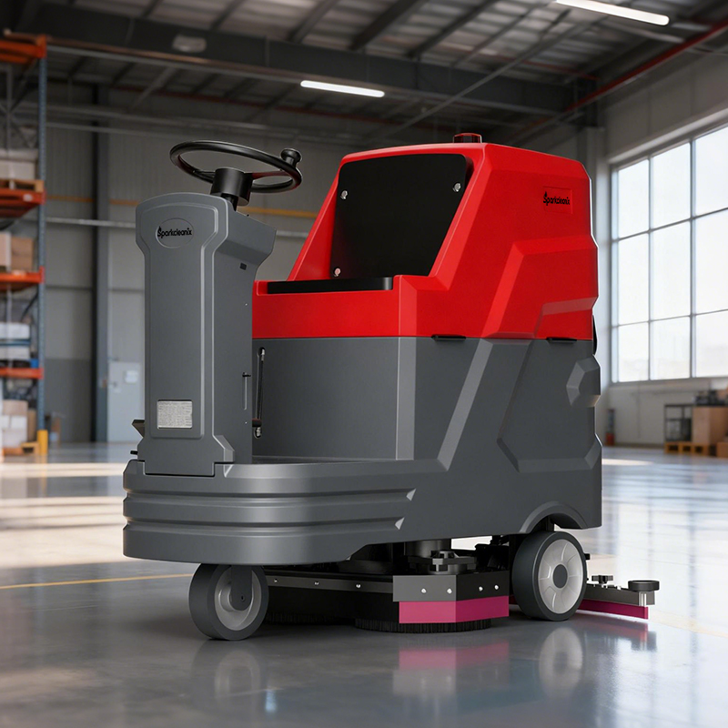 Small Ride on Floor Sweeper