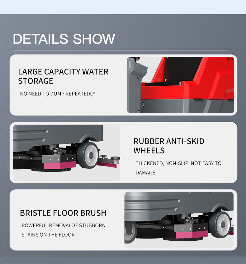 Small Ride on Floor Sweeper 