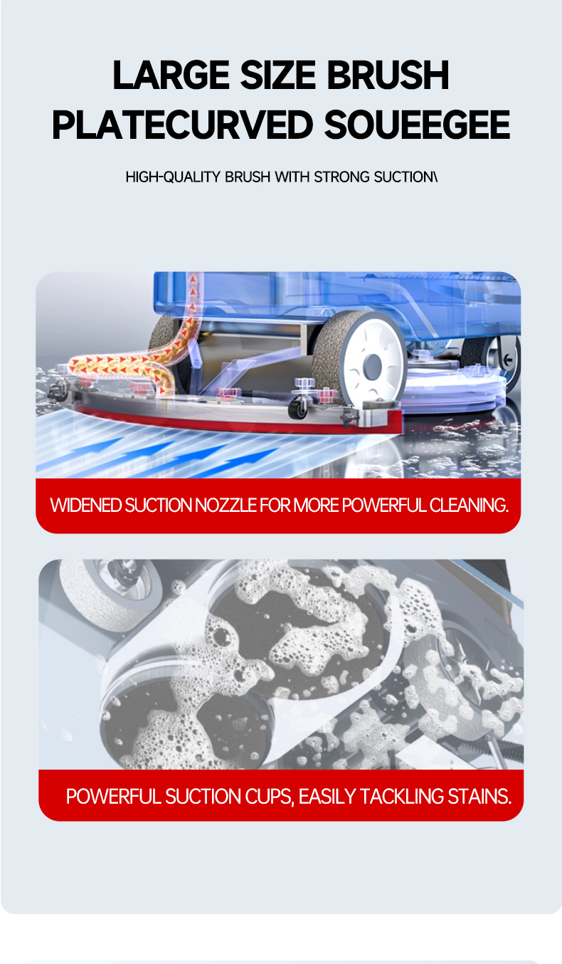 electric floor scrubber machine