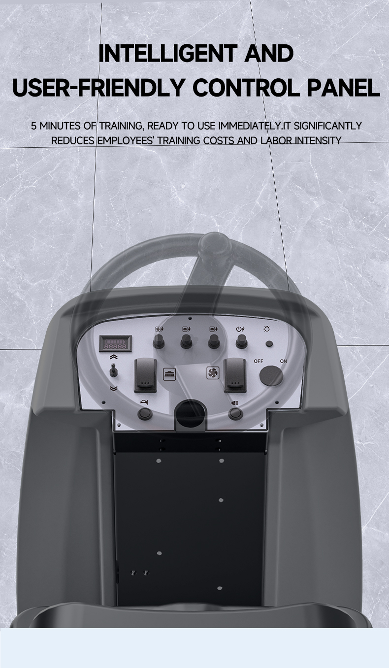 electric floor scrubber machine
