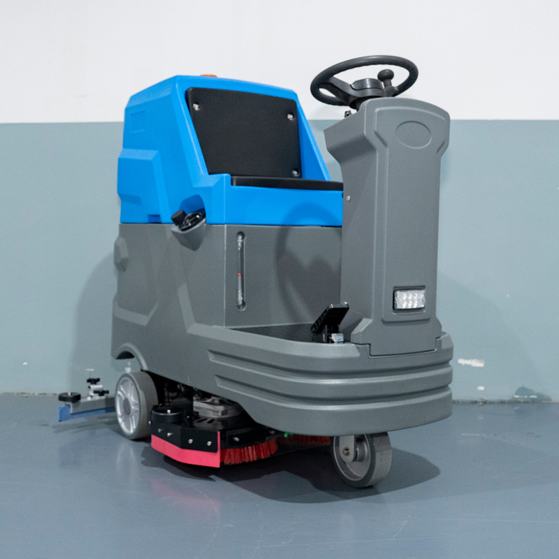 electric floor scrubber