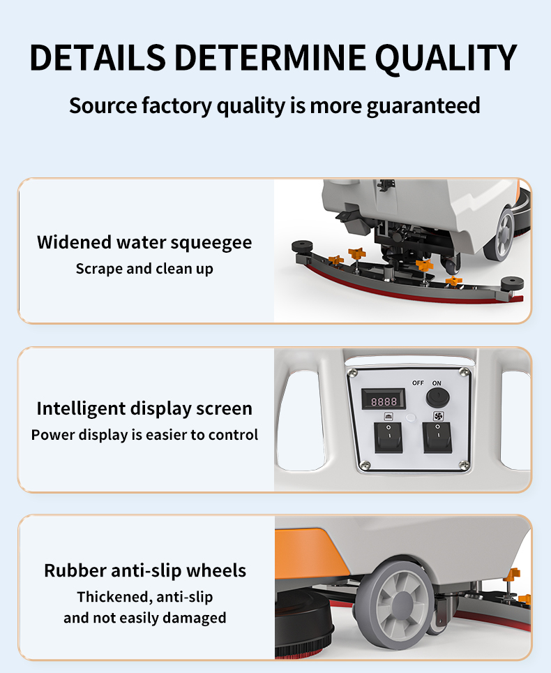 walk behind floor scrubber 