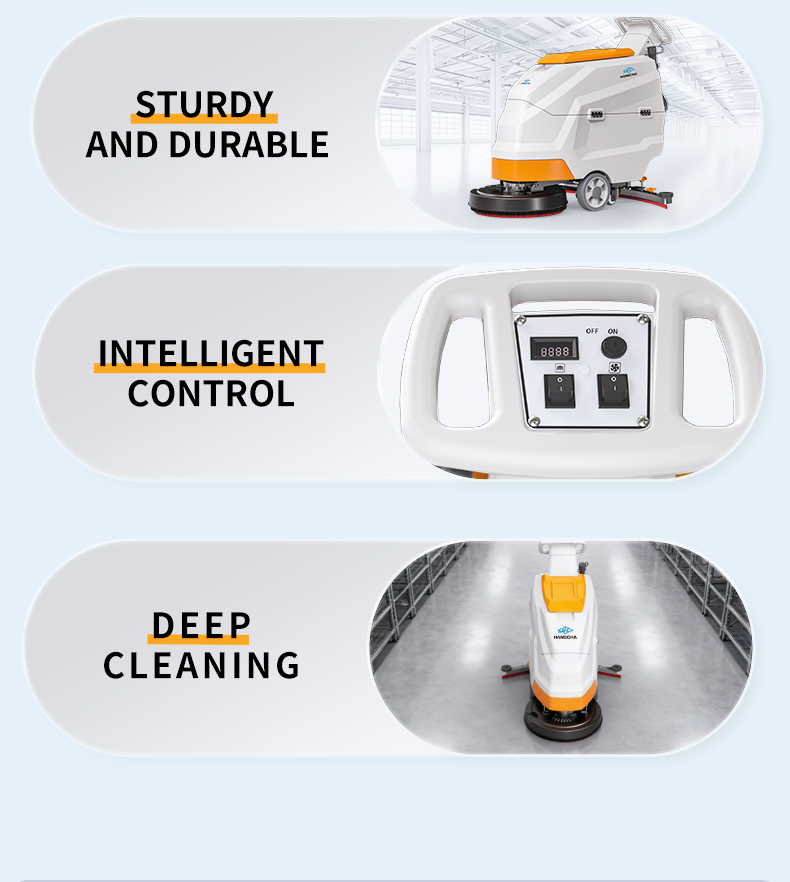 walk behind floor scrubber 