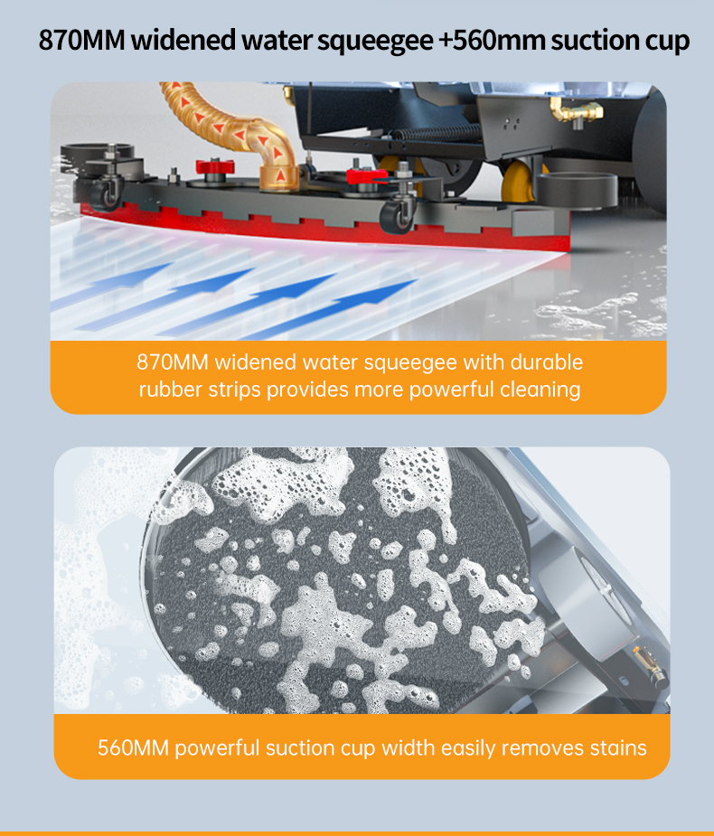 self propelled walk behind floor scrubber 