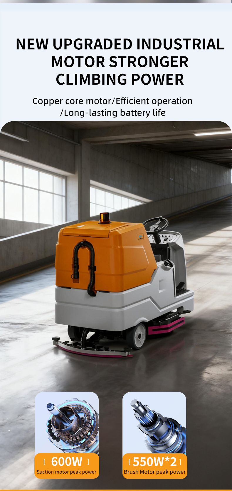 ride on floor scrubber 