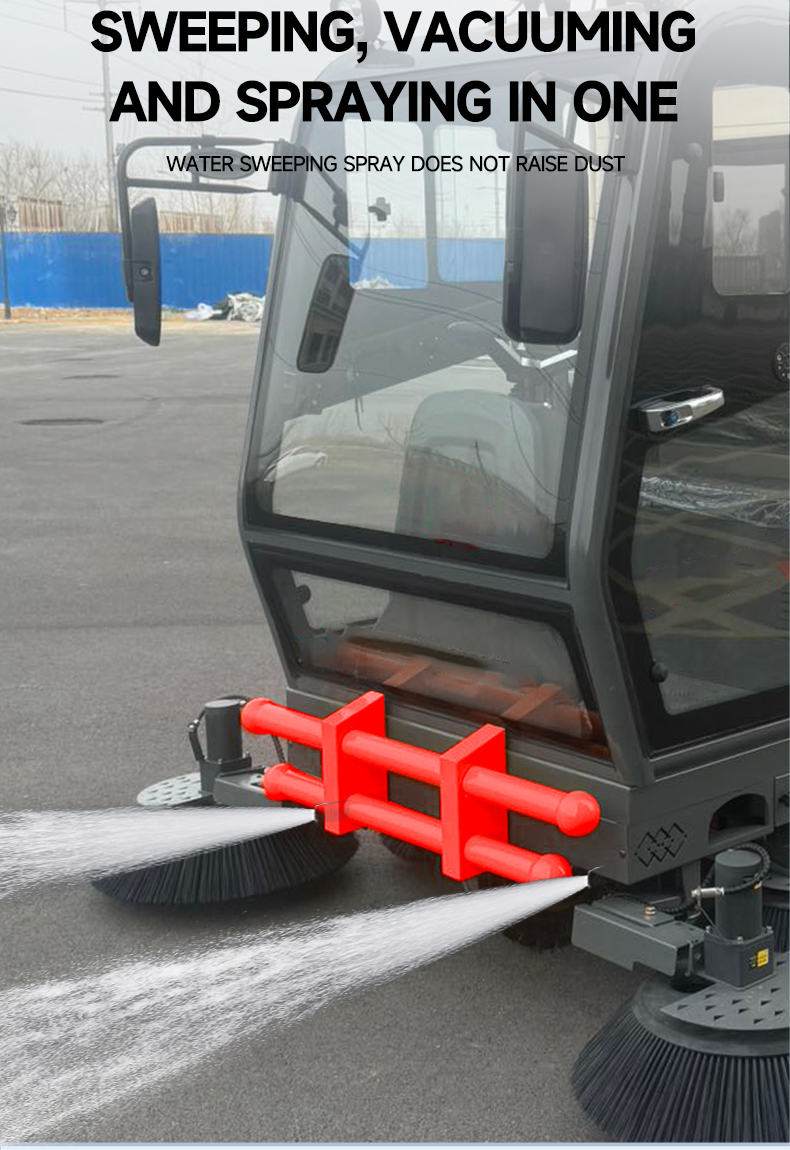 road street sweeper truck