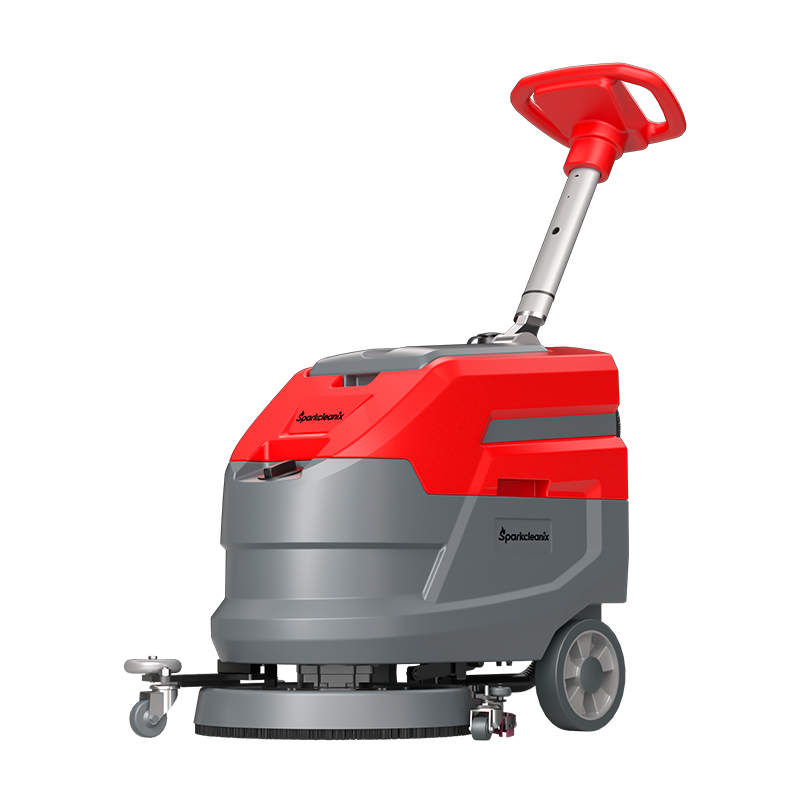 hand push floor scrubber